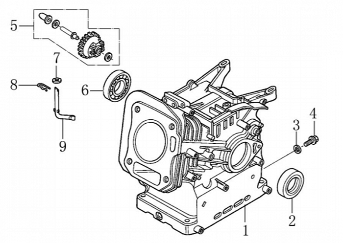 3 ЦИЛИНДР ВИБРОПЛИТА CHAMPION PC6337F