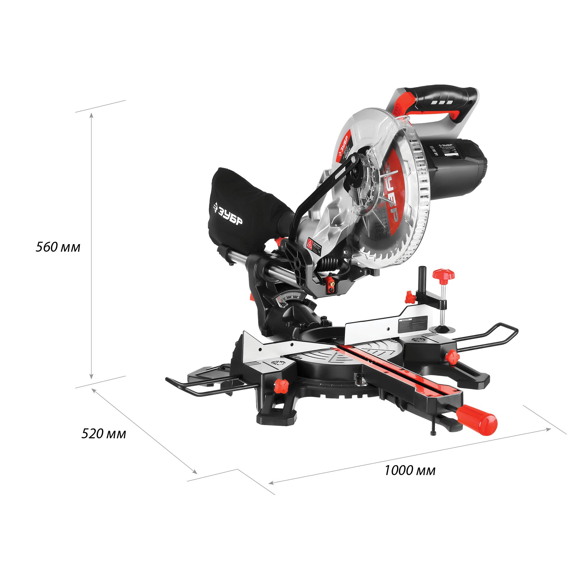 Пила торцовочная с протяжкой ЗПТ-255-1800 ПЛ