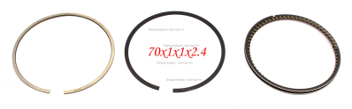 Комплект поршневых колец  130070187-0001  БЭС3500РМ