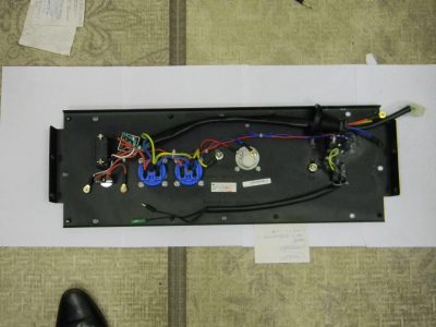 Панель управления в сборе