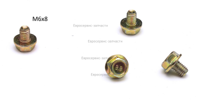 Болт M6х8 мм