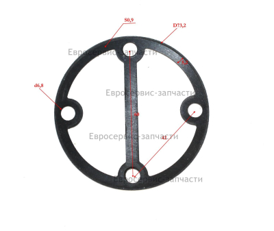 Прокладка головки цилиндра. GP-VFL-100L -004. КПМ 360/100 2019
