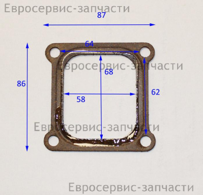 Прокладка крышки клапанной. 120250045-0001. K 4500L