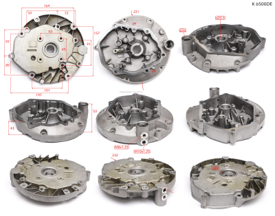 Крышка картера 300110 К6500DE