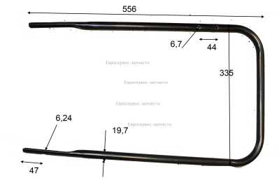 Рукоятка верхняя