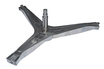 Крестовина барабана стиральной машины Samsung, DC97-15971A,длина вала 10,7см,длина лучей 24,5см,крепление под болт,замена DC97-15183A, втулка из нерж.