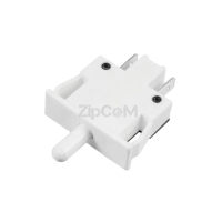 Выключатель света кнопочный (одинарный_2C HL-404) 631236 для холодильников Gorenje